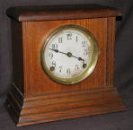 SESSIONS／４．５インチ振り子式木製筐体置き時計
